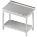 Stalgast - Arbeitstisch mit Grundboden, 1400x600x850 mm, mit Aufkantung, verschweißt - GastroDeals