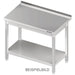 Stalgast - Arbeitstisch mit Grundboden, 500x600x850 mm, ohne Aufkantung, verschweißt - GastroDeals