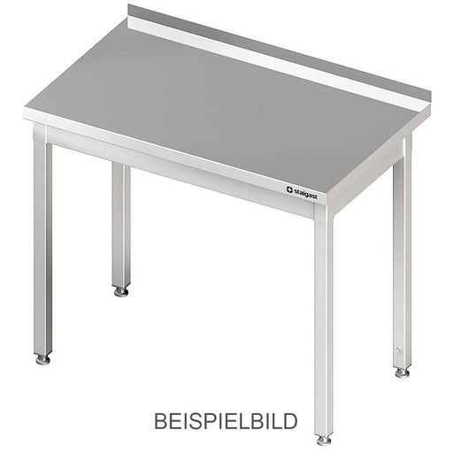 Stalgast - Arbeitstisch ohne Grundboden, 1100x700x850 mm, ohne Verstrebung, ohne Aufkantung, verschweißt - GastroDeals