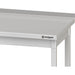 Stalgast - Arbeitstisch ohne Grundboden, 600x700x850 mm, mit Verstrebung, mit Aufkantung, verschweißt - GastroDeals