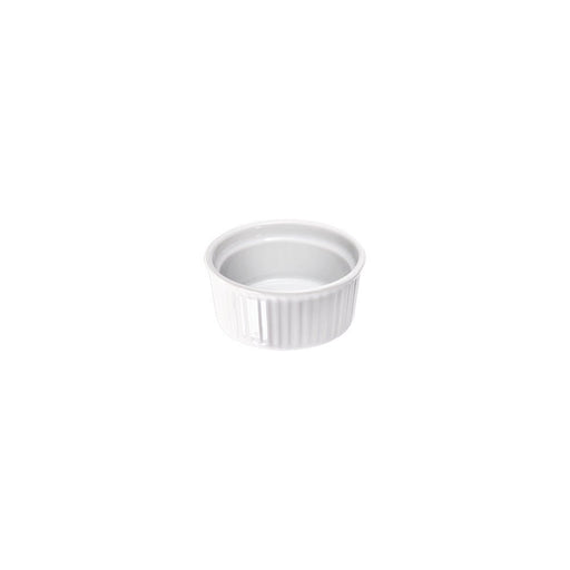 Stalgast - Auflaufförmchen, reinweißes Hotelporzellan, Serie Isabell, Ø 80 mm, 100 ml - GastroDeals