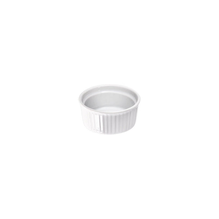 Stalgast - Auflaufförmchen, reinweißes Hotelporzellan, Serie Isabell, Ø 80 mm, 100 ml - GastroDeals