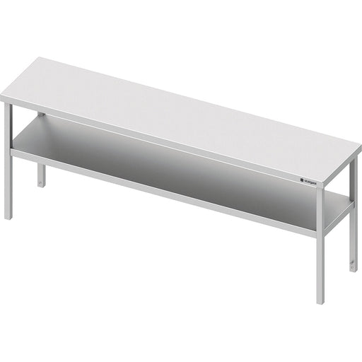 Stalgast - Aufsatzbord mit zwei Etagen, 1500x400x700 mm, verschweißt - GastroDeals