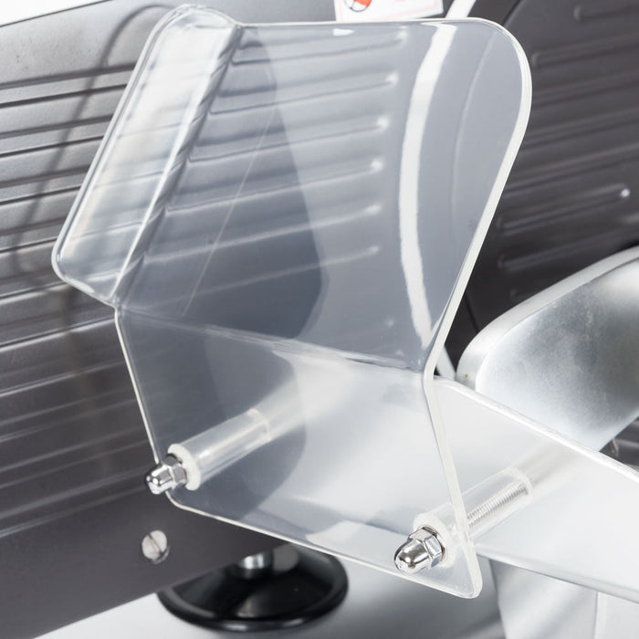 Stalgast - Aufschnittmaschine mit antihaftbeschichteter Anschlagplatte und Messer 220 mm Ø - GastroDeals