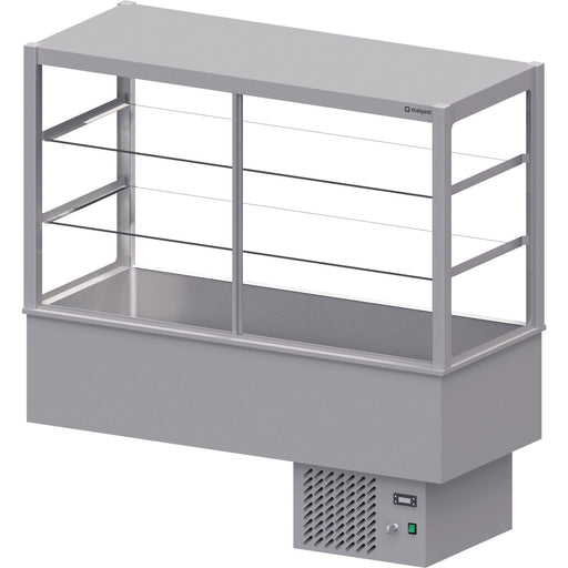 Stalgast - Ausgabevitrine "Drop-In" mit Kühlwanne 1440x620x1415 mm - GastroDeals