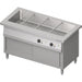 Stalgast - Bain-Marie-Station "Free Flow" mit einem Becken 4x GN1/1, Wärmeschrank und Schiebetüren, 1465x750x880 mm Granitabdeckung "Standard G1" - GastroDeals