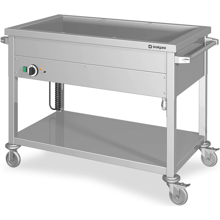 Stalgast - Bain-Marie Wagen mit einem Becken, für 3x GN1/1205x600x850 mm - GastroDeals