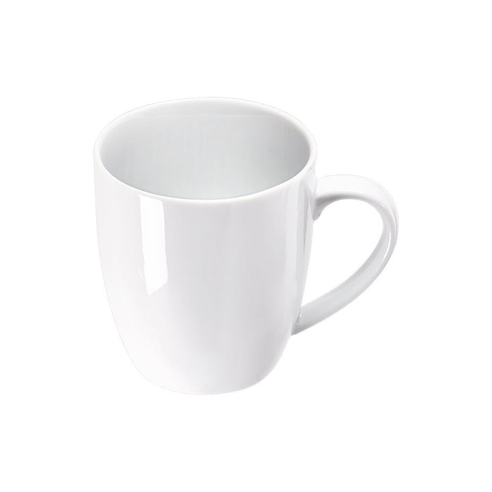 Stalgast - Becher mit Henkel, reinweißes Hotelporzellan, Serie Isabell, 350 ml - GastroDeals