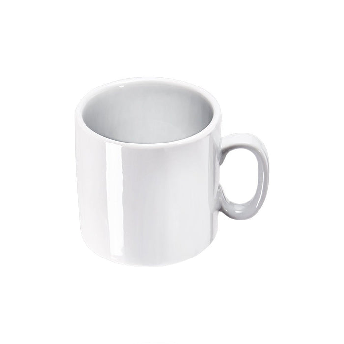Stalgast - Becher mit Henkel, stapelbar, reinweißes Hotelporzellan, Serie Isabell, 320 ml - GastroDeals