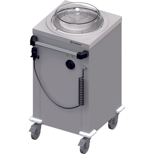 Stalgast - Beheizbarer Tellerspender, fahrbar 550x510x880 mm für Speisenausgabesysteme - GastroDeals