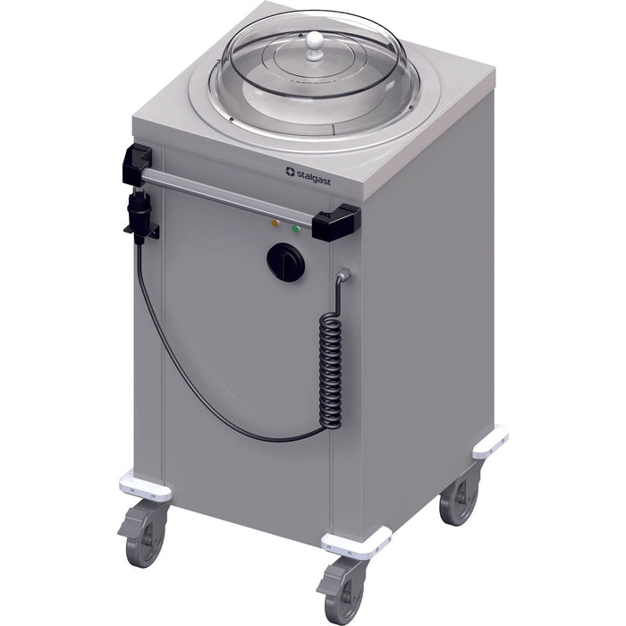 Stalgast - Beheizbarer Tellerspender, fahrbar 550x510x880 mm für Speisenausgabesysteme - GastroDeals