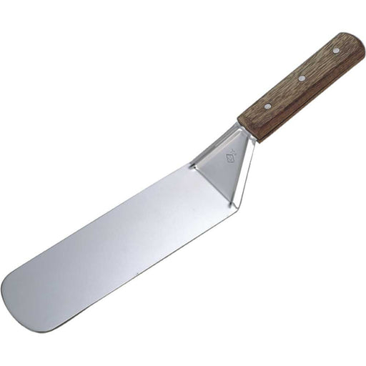 Stalgast - Bratenspachtel mit Holzgriff, Klingenlänge 19,5 cm - GastroDeals
