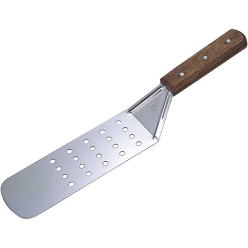 Stalgast - Bratenwender perforiert mit Holzgriff, Klingenlänge 20 cm - GastroDeals