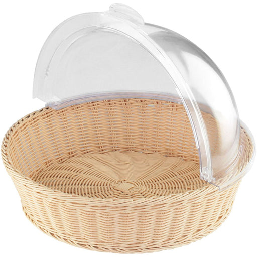 Stalgast - Brotkorb mit Roll-Top Deckel, rund - GastroDeals