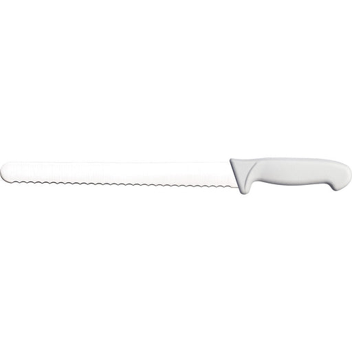 Stalgast - Brotmesser Premium, HACCP, Griff weiß, Edelstahlklinge 30 cm - GastroDeals