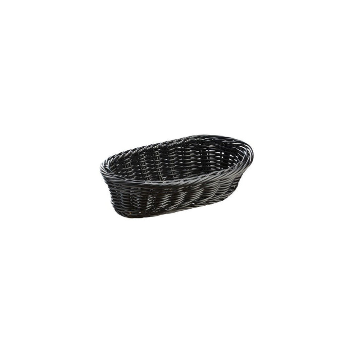 Stalgast - Buffetkorb aus Polypropylen, oval, schwarz - GastroDeals