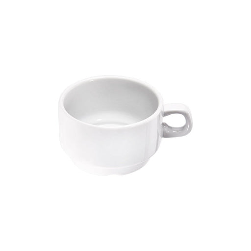 Stalgast - Cappuccino-Obertasse, reinweißes Hotelporzellan, Serie Isabell, 0,30 ml - GastroDeals