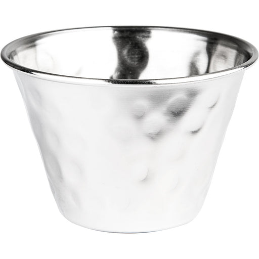 Stalgast - Dip-Schale Edelstahl, Hammerschlagoptik Ø 72 mm, 120 ml - GastroDeals