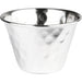 Stalgast - Dip-Schale Edelstahl, Hammerschlagoptik Ø 72 mm, 120 ml - GastroDeals