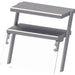 Stalgast - Doppel-Aufsatzbord mit Glas-Hustenschutz und Wärmelampe 968x540x700 mm für Speisenausgabesysteme - GastroDeals
