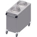 Stalgast - Doppel-Tellerspender, fahrbar 1000x510x880 mm für Speisenausgabesysteme - GastroDeals