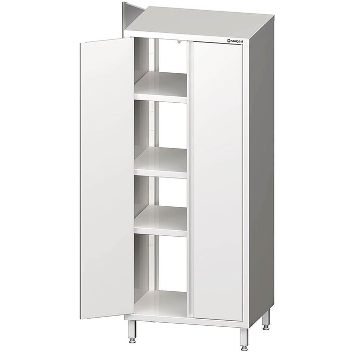 Stalgast - Durchreiche-Hochschrank mit Flügeltüren, 1200x500x2000 mm, verschweißt - GastroDeals