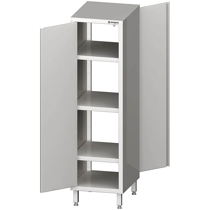 Stalgast - Durchreiche-Hochschrank mit Flügeltüren, 600x600x1800 mm, verschweißt - GastroDeals