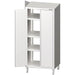 Stalgast - Durchreiche-Hochschrank mit Flügeltüren, 900x500x1800 mm, verschweißt - GastroDeals