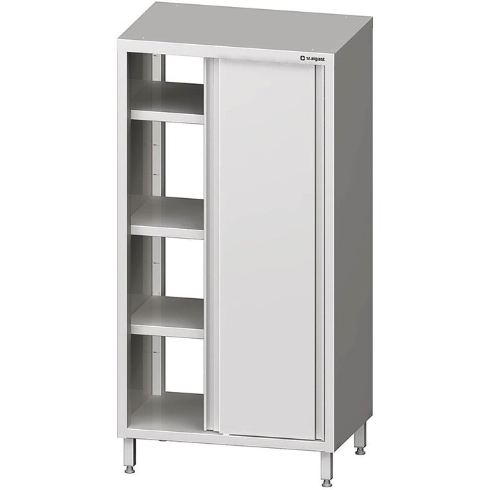 Stalgast - Durchreiche-Hochschrank mit Schiebetüren, 1100x600x1800 mm, verschweißt - GastroDeals