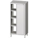 Stalgast - Durchreiche-Hochschrank mit Schiebetüren, 1200x700x2000 mm, verschweißt - GastroDeals