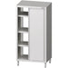 Stalgast - Durchreiche-Hochschrank mit Schiebetüren, 900x500x1800 mm, verschweißt - GastroDeals