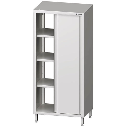 Stalgast - Durchreiche-Hochschrank mit Schiebetüren, 900x500x2000 mm, verschweißt - GastroDeals