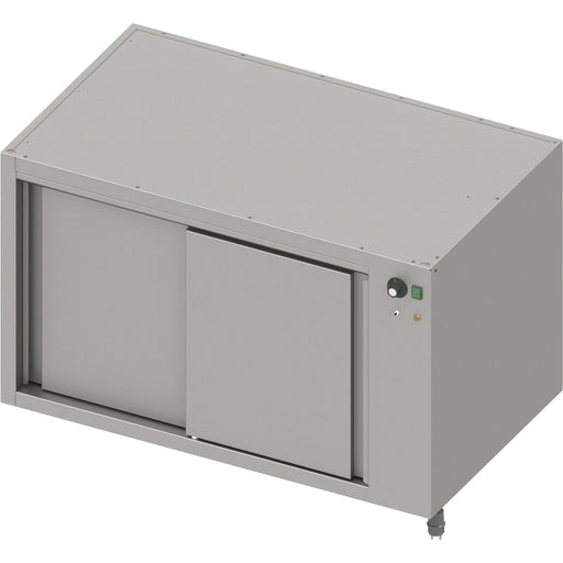 Stalgast - Durchreiche-Wärmeunterschrank Boxversion 2.0 mit Schiebetüren, Sockelbau 1500x640x660 mm - GastroDeals