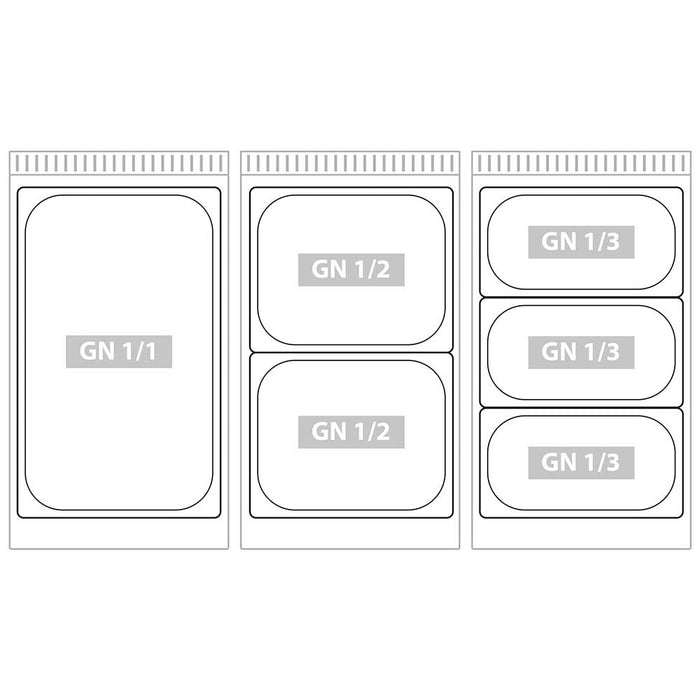 Stalgast - Elektro-Bain-Marie, GN 2/1 - GastroDeals