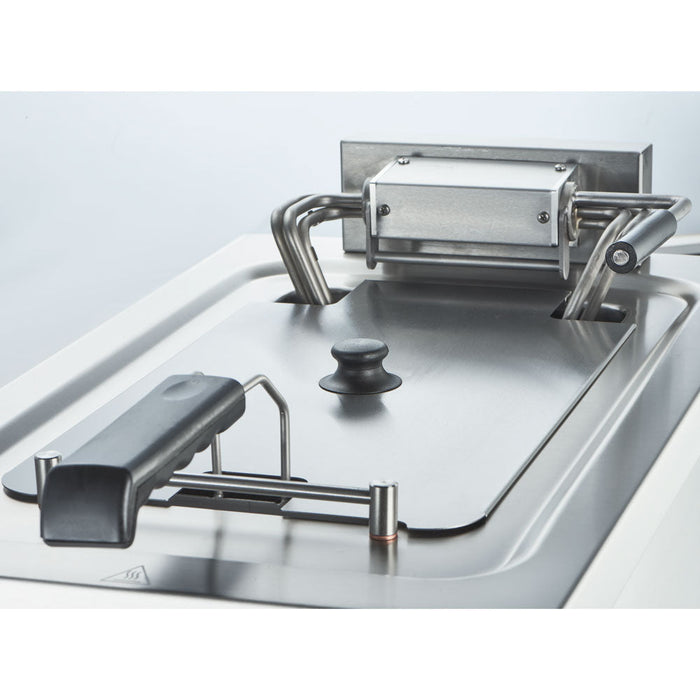 Stalgast - Elektro-Fritteuse als Standgerät, Unterbau offen, 400x700x850 mm, 10 L, 9 kW - GastroDeals