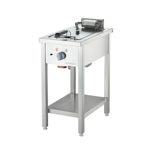 Stalgast - Elektro-Fritteuse als Standgerät, Unterbau offen, 400x700x850 mm, 10 L, 9 kW - GastroDeals