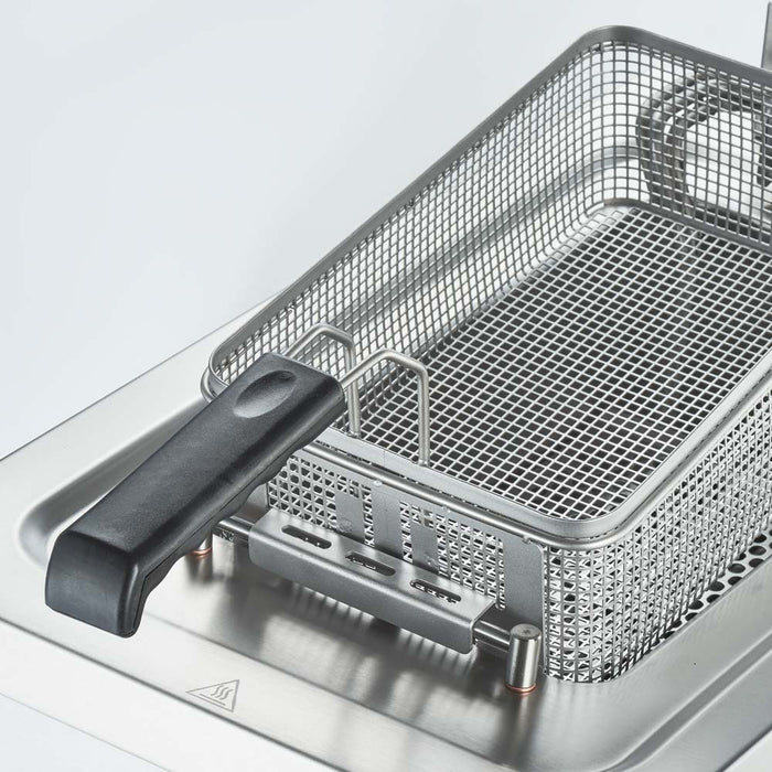 Stalgast - Elektro-Fritteuse als Standgerät, Unterbau offen, 400x700x850 mm, 10 L, 9 kW - GastroDeals