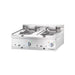 Stalgast - Elektro-Fritteuse als Tischgerät Serie 700 ND - Doppel-Fritteuse, 800 x 700 x 250 mm (BxTxH) - GastroDeals
