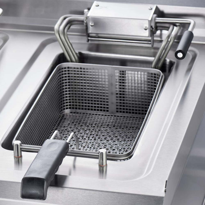 Stalgast - Elektro-Fritteuse als Tischgerät Serie 700 ND - Doppel-Fritteuse, 800 x 700 x 250 mm (BxTxH) - GastroDeals