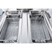 Stalgast - Elektro-Fritteuse als Tischgerät Serie 700 ND - Doppel-Fritteuse, 800 x 700 x 250 mm (BxTxH) - GastroDeals