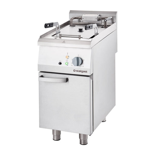 Stalgast - Elektro-Fritteuse, Serie 700 ND - Einzelbecken, 15 kW, 400 x 700 x 250 mm (BxTxH) - GastroDeals
