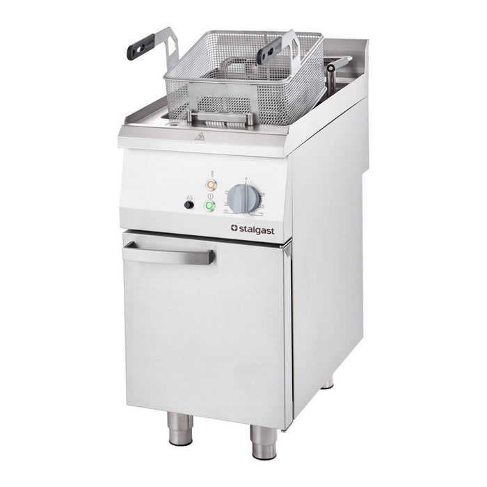 Stalgast - Elektro-Fritteuse, Serie 700 ND - Einzelbecken, 15 kW, 400 x 700 x 250 mm (BxTxH) - GastroDeals