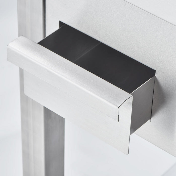 Stalgast - Elektro-Griddleplatte als Standgerät - gerillt, Unterbau offen, 800 x 700 x 850 mm (BxTxH) - GastroDeals