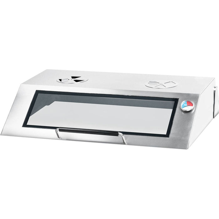 Stalgast - Elektro-Griddleplatte als Tischgerät mit Deckel, 800x700 mm, ½ glatte/½ gerillte Grillfläche, Serie 700 ND - GastroDeals