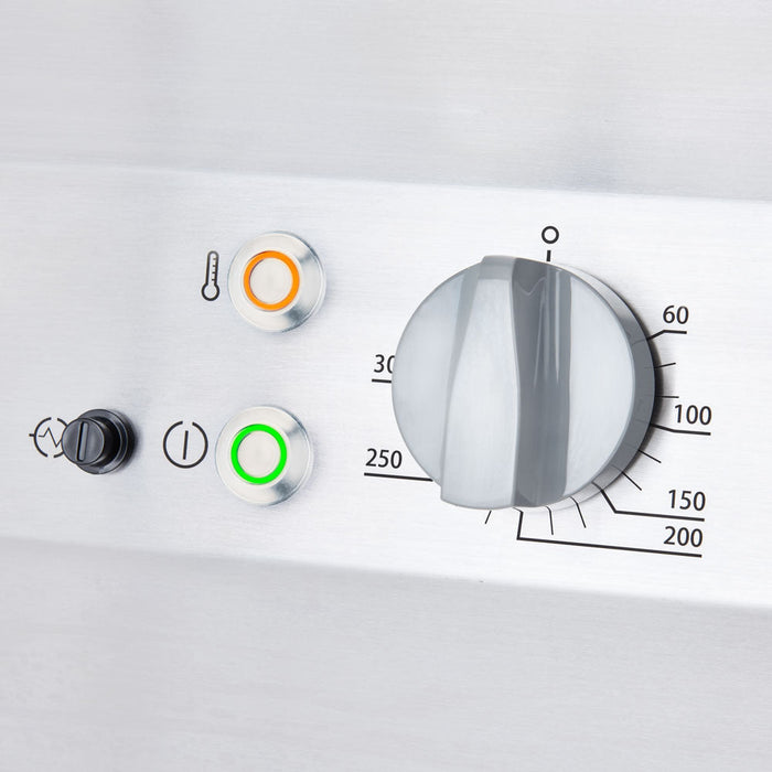 Stalgast - Elektro-Kippbratpfanne Serie 700 ND, 200 Koteletts/h, 800 x 700 x 850 mm (BxTxH) - GastroDeals