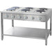 Stalgast - Elektroherd Serie 700 ND- 6 Platten à 2,6 kW, 1200 x 700 x 850 - GastroDeals