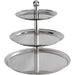 Stalgast - Etagere mit Kugelgriff, 3-stufig, Höhe 50 cm - GastroDeals