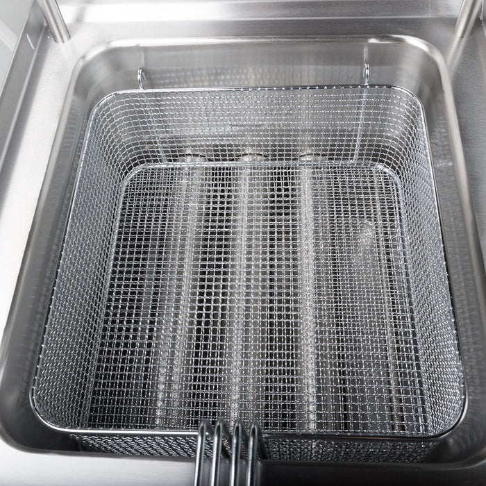 Stalgast - Gas-Fritteuse, 17 Liter Einzelbecken, Serie 700 ND - GastroDeals