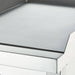 Stalgast - Gas-Griddleplatte, verchromt als Tischgerät, Serie 700 ND - glatt 400x700x250 mm (BxTxH) - GastroDeals