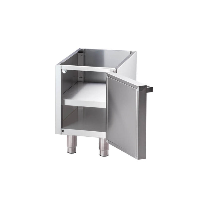 Stalgast - Gas-Griddleplatte, verchromt als Tischgerät, Serie 700 ND - glatt 400x700x250 mm (BxTxH) - GastroDeals